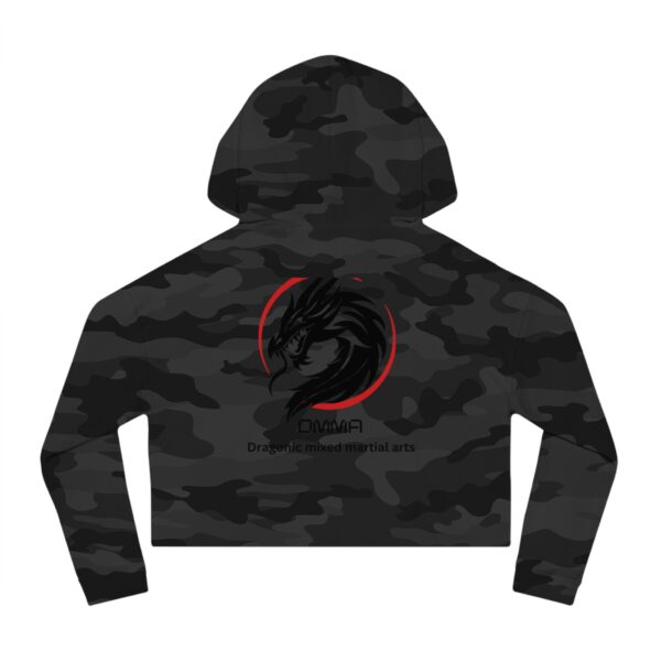 Women’s DMMA Cropped Hooded Sweatshirt - Image 20