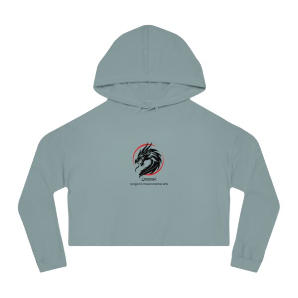 Women’s DMMA Cropped Hooded Sweatshirt - Image 10