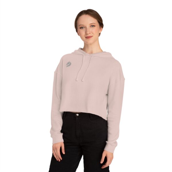 Women’s DMMA Cropped Hooded Sweatshirt - Image 6