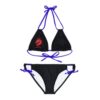 DMMA Strappy Bikini Set (AOP) - Image 9