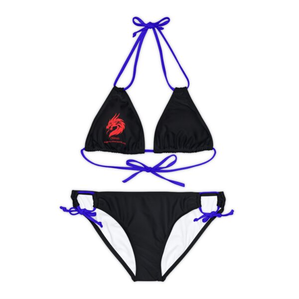 DMMA Strappy Bikini Set (AOP) - Image 9