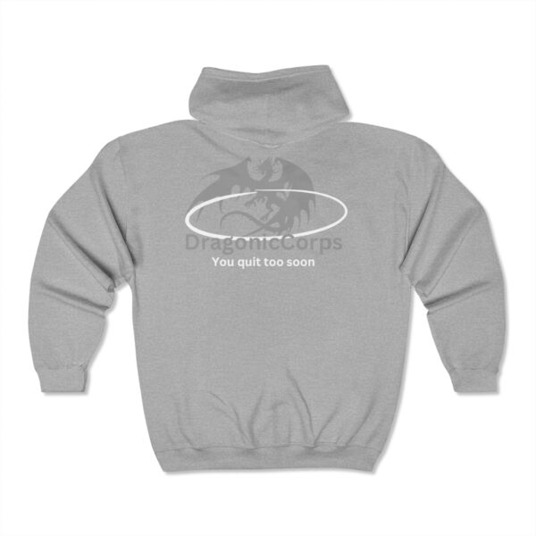 Unisex DMMA Heavy Blend™ Full Zip Hooded Sweatshirt - Image 4