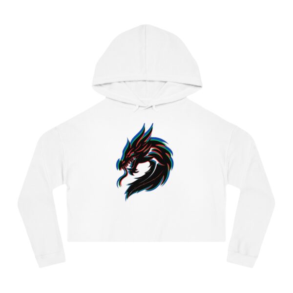 Women’s DMMA Cropped Hooded Dragon Sweatshirt