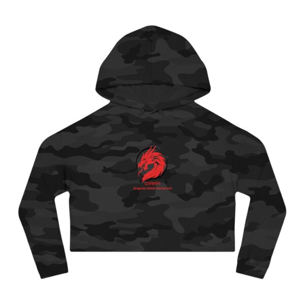 Women’s DMMA Cropped Hooded Sweatshirt - Image 7