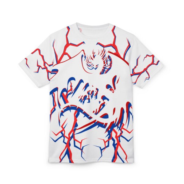 Unisex DMMA Cut & Sew Tee (AOP) - Image 2