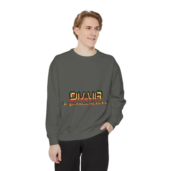 DMMA Dragon Unisex Garment-Dyed Sweatshirt - Image 15