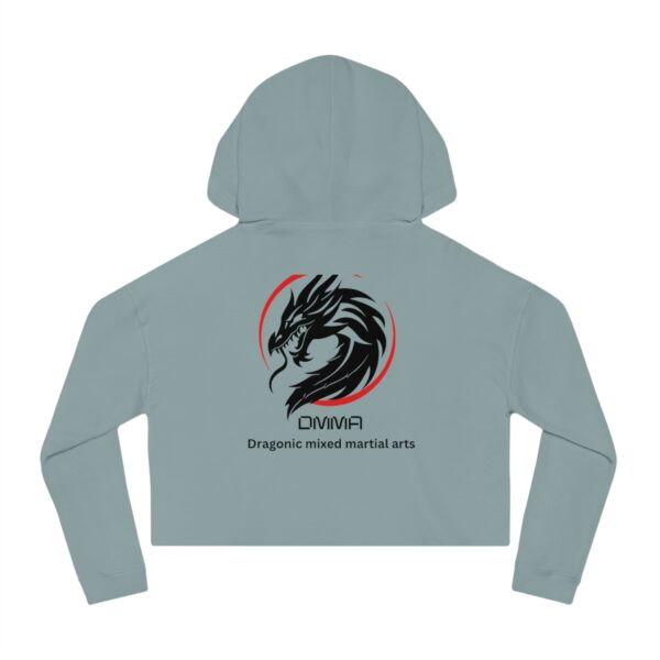 Women’s DMMA Cropped Hooded Sweatshirt - Image 11