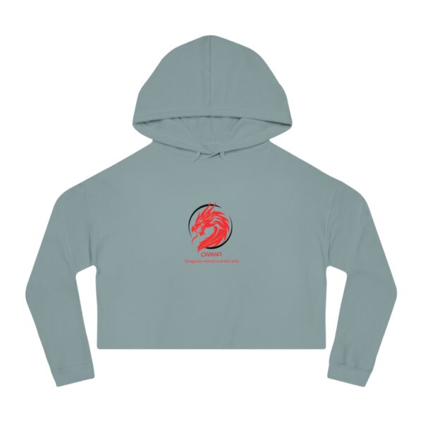 Women’s DMMA Cropped Hooded Sweatshirt - Image 10