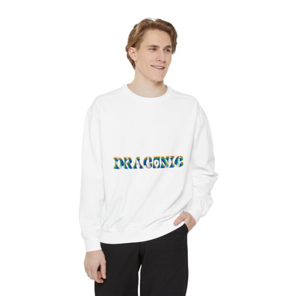Unisex DMMA Garment-Dyed Sweatshirt - Image 3