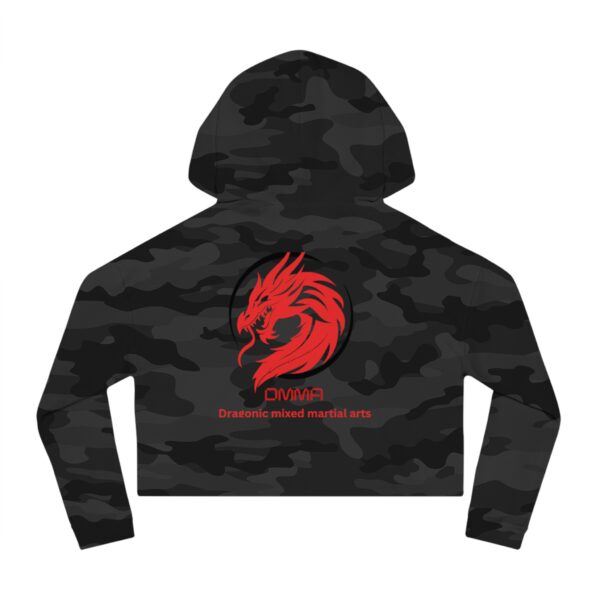 Women’s DMMA Cropped Hooded Sweatshirt - Image 8