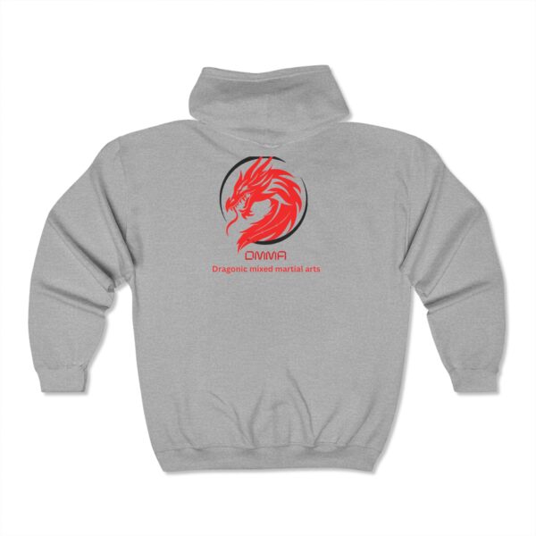 Unisex DMMA Heavy Blend™ Full Zip Hooded Sweatshirt - Image 4