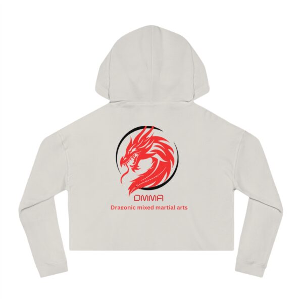 Women’s DMMA Cropped Hooded Sweatshirt - Image 20