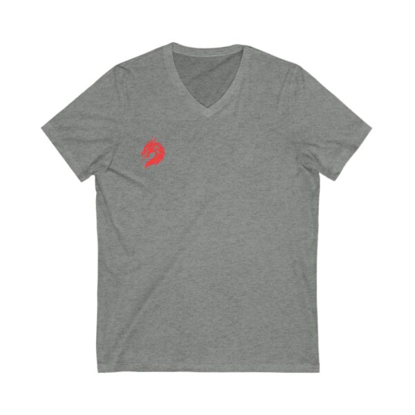 Unisex DMMA Jersey Short Sleeve V-Neck Tee - Image 17