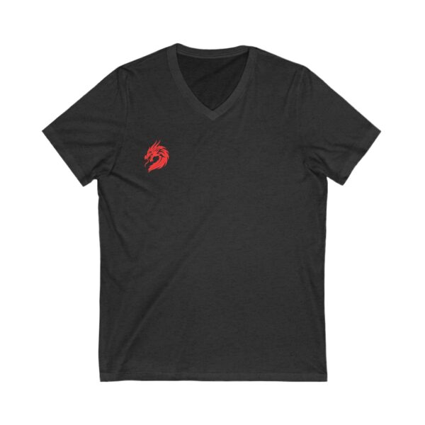 Unisex DMMA Jersey Short Sleeve V-Neck Tee - Image 21