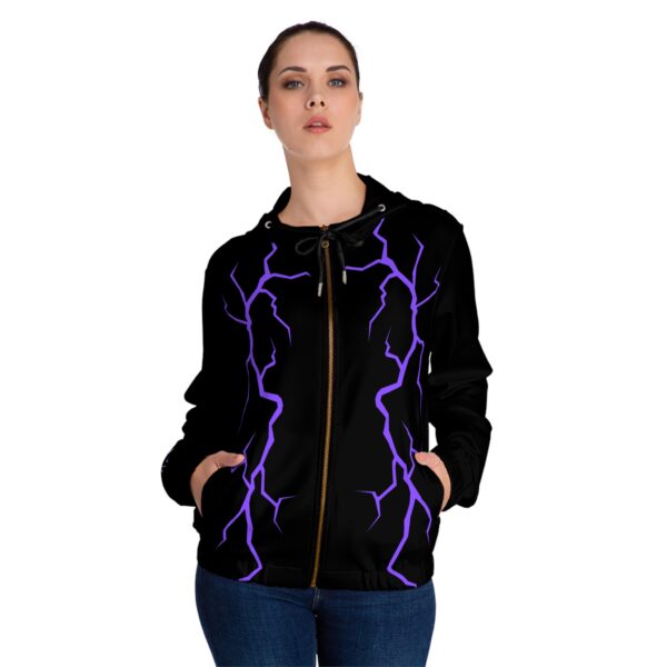 Women’s DMMA Full-Zip Hoodie (AOP) - Image 7