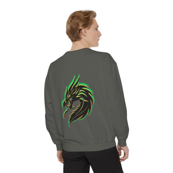DMMA Dragon Unisex Garment-Dyed Sweatshirt - Image 16