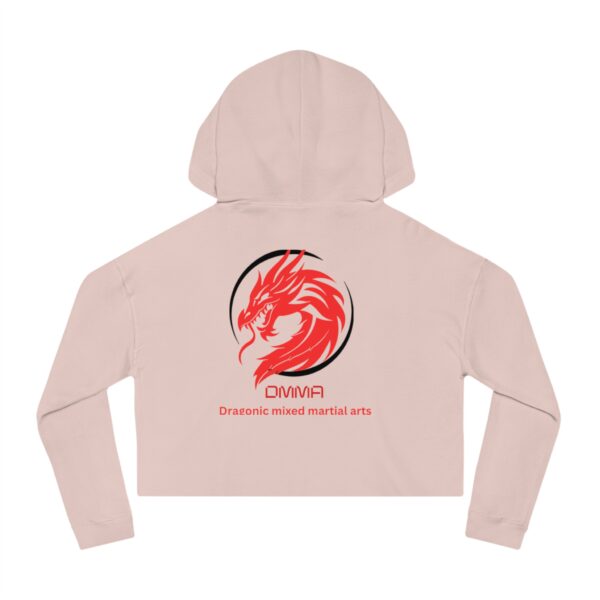 Women’s DMMA Cropped Hooded Sweatshirt - Image 5