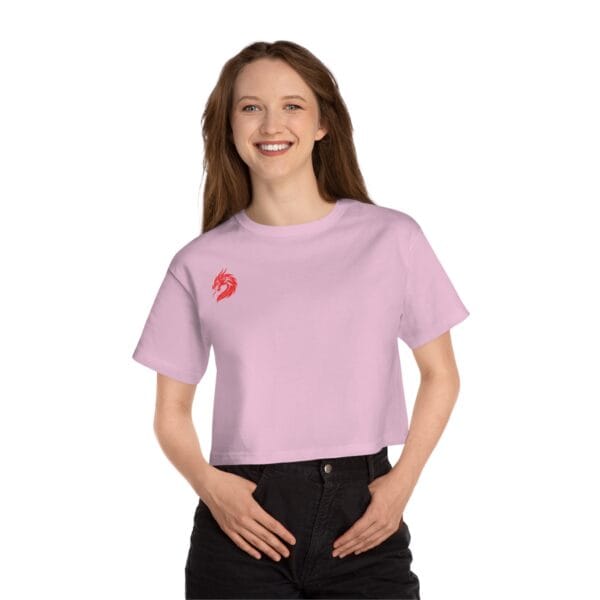 Champion DMMA Women's Heritage Cropped T-Shirt - Image 9