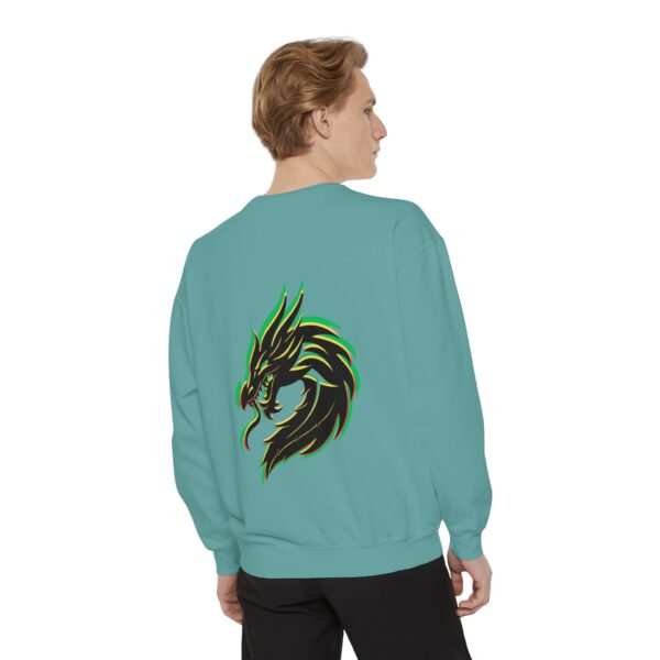 DMMA Dragon Unisex Garment-Dyed Sweatshirt - Image 36