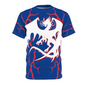 Unisex DMMA Cut & Sew Tee (AOP)