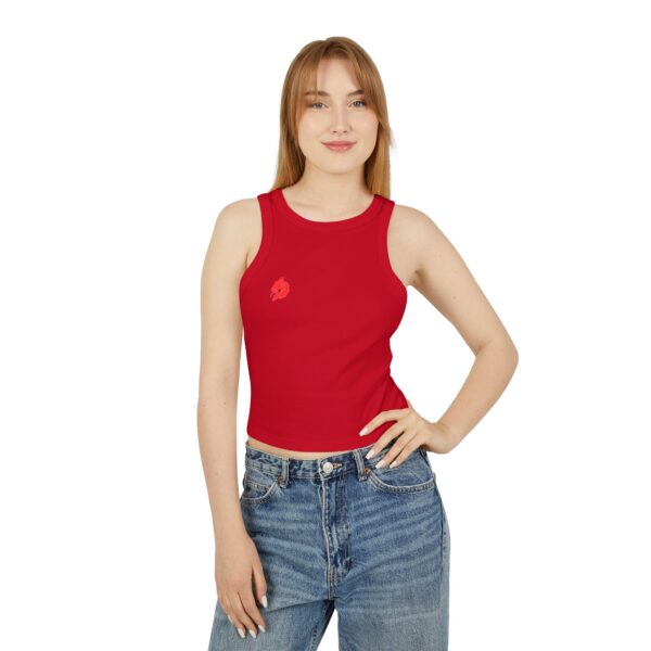 Women's DMMA Micro Rib Racer Tank Top - Image 24