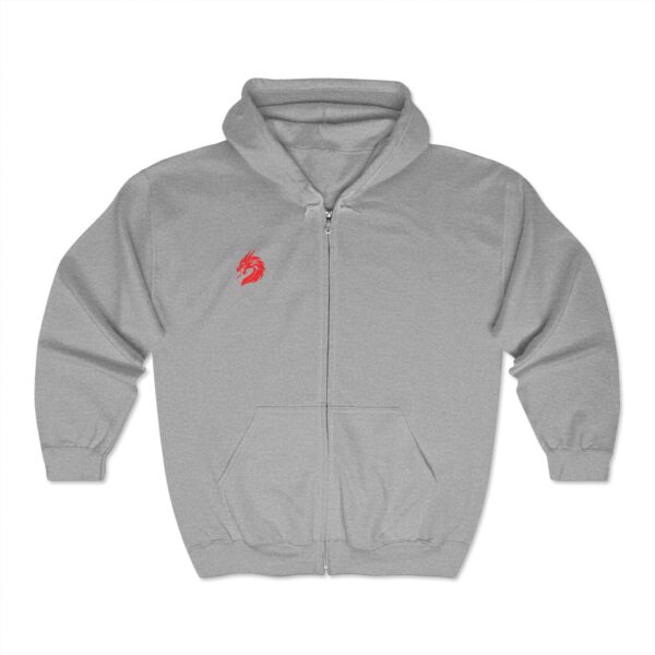 Unisex DMMA Heavy Blend™ Full Zip Hooded Sweatshirt - Image 5