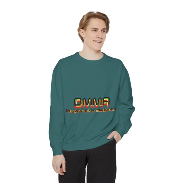 DMMA Dragon Unisex Garment-Dyed Sweatshirt - Image 31