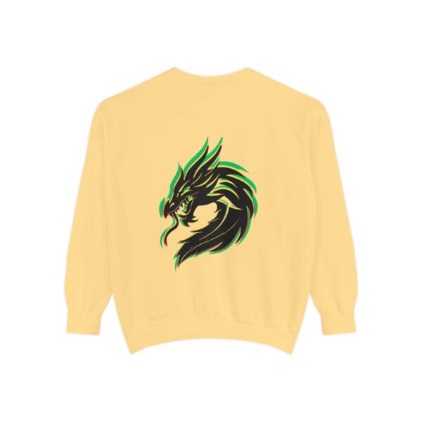 DMMA Dragon Unisex Garment-Dyed Sweatshirt - Image 10