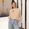 Women's DMMA Cropped Fleece Pullover - Image 12