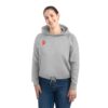Women's DMMA Bower Cropped Hoodie Sweatshirt - Image 9
