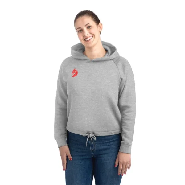 Women's DMMA Bower Cropped Hoodie Sweatshirt - Image 9