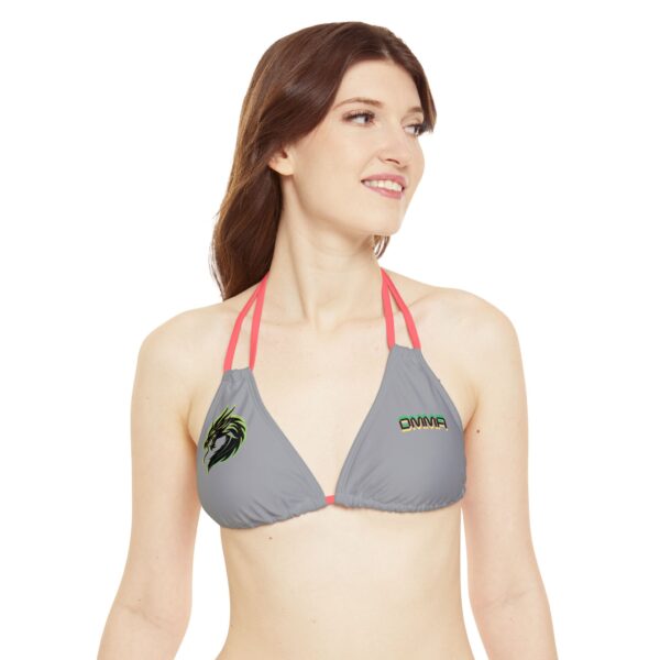 Strappy DMMA Triangle Bikini Top (AOP) - Image 27