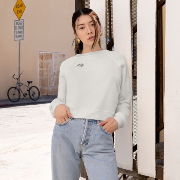 Women's DMMA Cropped Fleece Pullover - Image 8