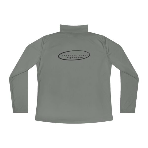 Ladies Quarter-Zip YQTS Pullover - Image 8