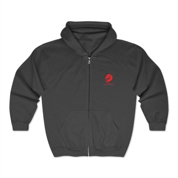 Unisex DMMA Heavy Blend™ Full Zip Hooded Sweatshirt - Image 7