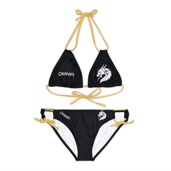 DMMA Strappy Bikini Set (AOP) - Image 9