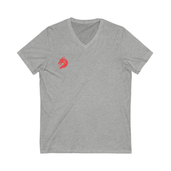 Unisex DMMA Jersey Short Sleeve V-Neck Tee - Image 19