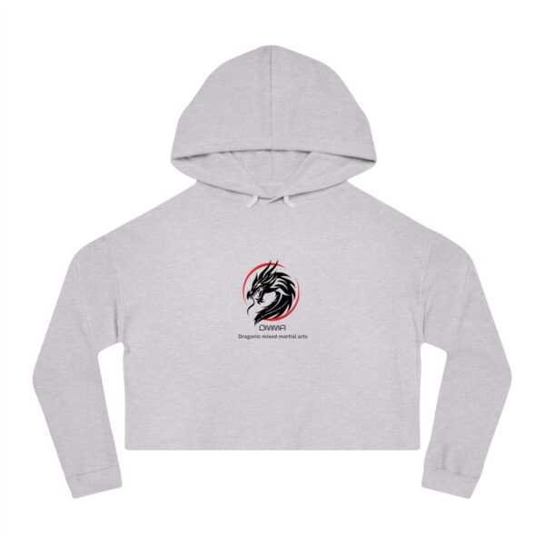 Women’s DMMA Cropped Hooded Sweatshirt - Image 16