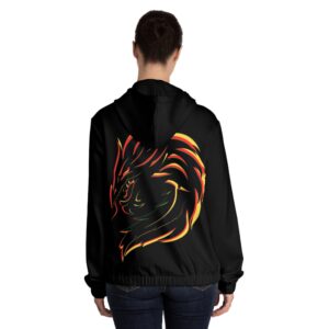 Women’s DMMA Full-Zip Hoodie (AOP)