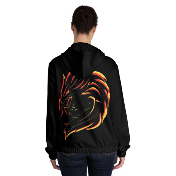 Women’s DMMA Full-Zip Hoodie (AOP)