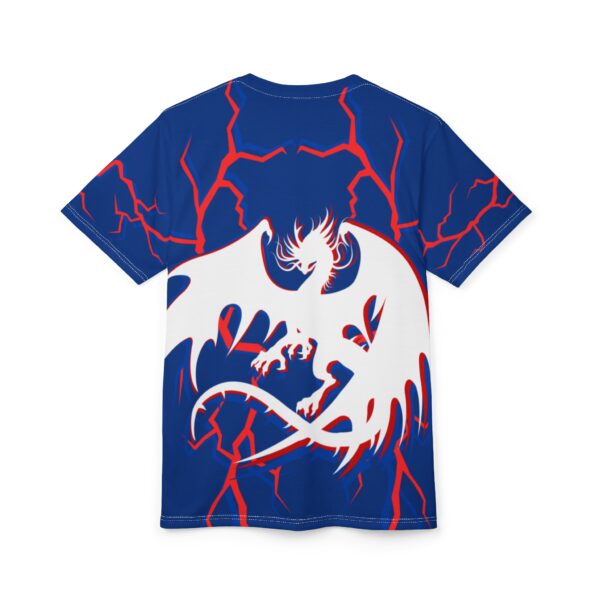 Unisex DMMA Cut & Sew Tee (AOP) - Image 4
