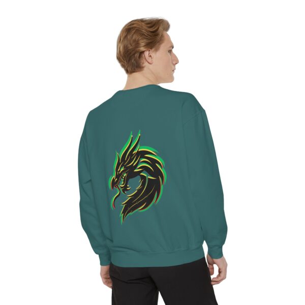 DMMA Dragon Unisex Garment-Dyed Sweatshirt - Image 32