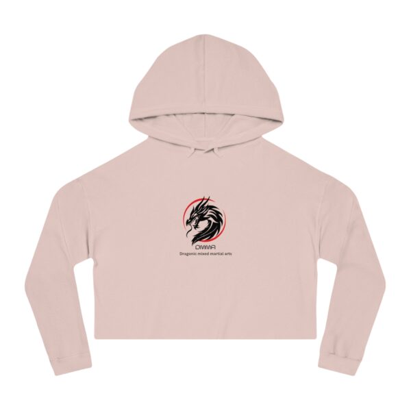 Women’s DMMA Cropped Hooded Sweatshirt - Image 4