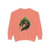DMMA Dragon Unisex Garment-Dyed Sweatshirt - Image 6