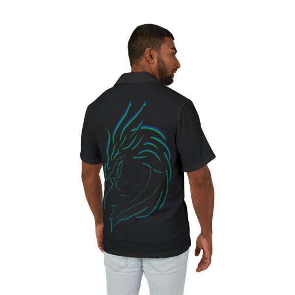 Men's DMMA Dragon Heart Vacation Shirt - Image 4