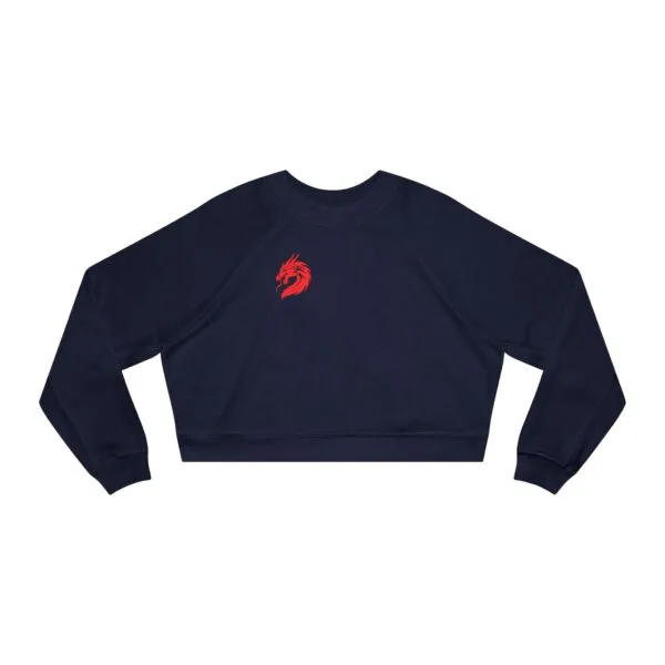Women's DMMA Cropped Fleece Pullover - Image 13