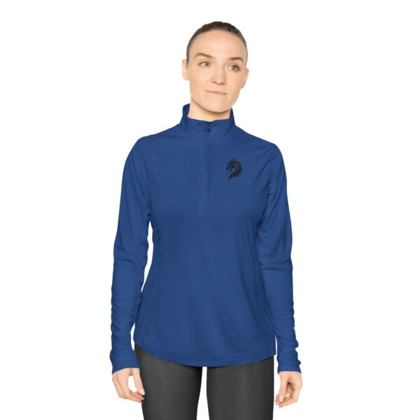 Ladies Quarter-Zip YQTS Pullover - Image 15