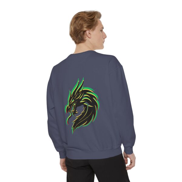 DMMA Dragon Unisex Garment-Dyed Sweatshirt - Image 60