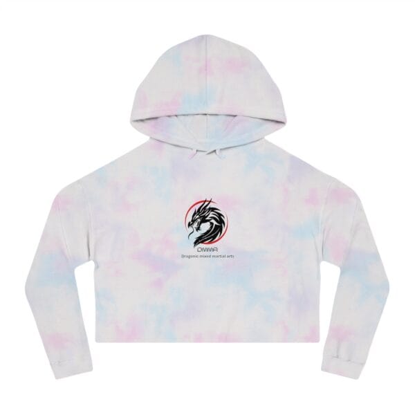 Women’s DMMA Cropped Hooded Sweatshirt - Image 13