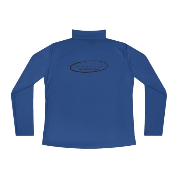 Ladies Quarter-Zip YQTS Pullover - Image 14